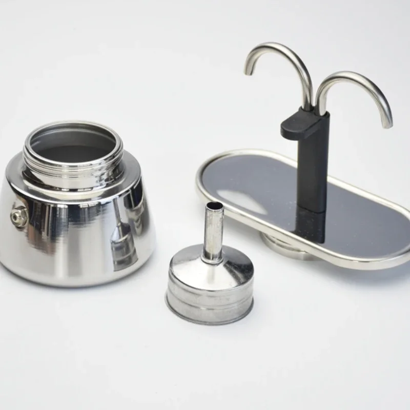 200ML Mini Moka Pot Double Tub - Coffee Equipment For Sale 评论和价格