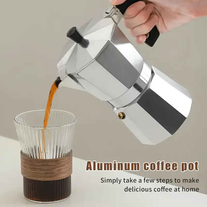 Classic Aluminum Moka Pot 50-3 - Coffee Equipment For Sale 评论和价格